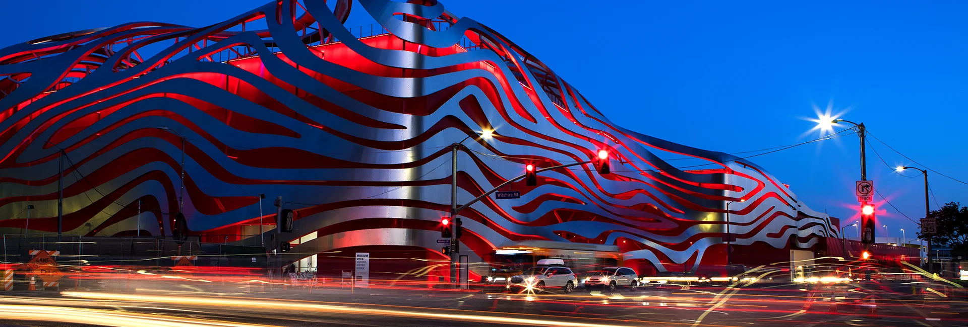 Petersen automotive museum exterior
