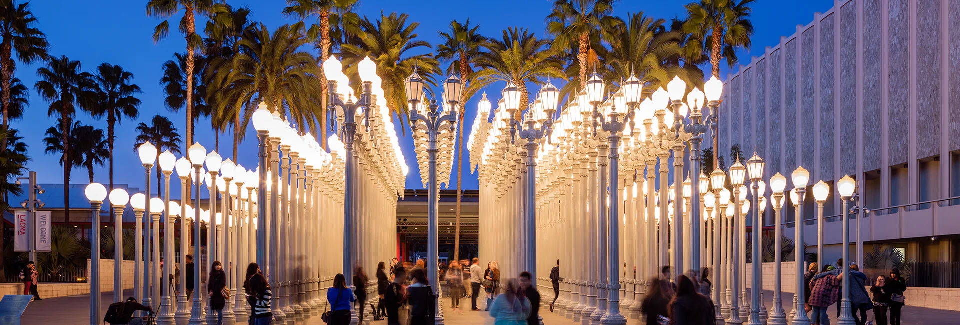 LACMA Lights Installation