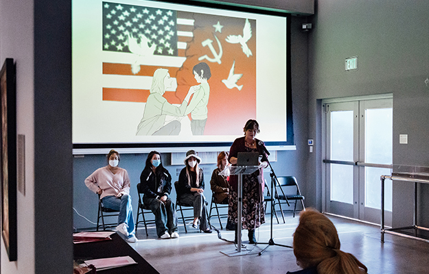 Stories of Eastern European immigrants are performed at Wende Museum