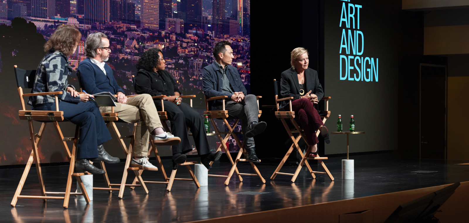 Los Angeles major, Karen Bass, speaking at the Creative Economy Launch Event
