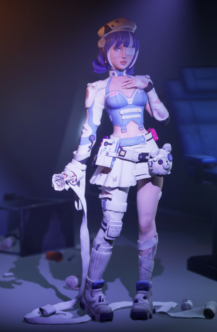 3D character work by Avery Plummer