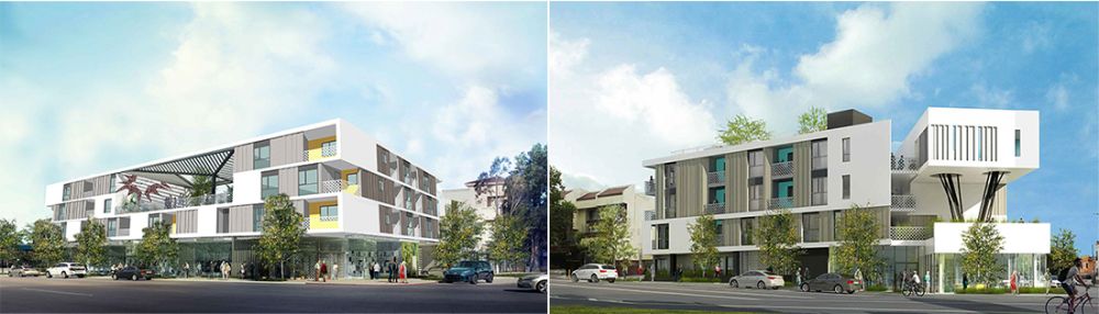 Renderings of the Adams Terrace project by Abode Communities. Renderings of the Adams Terrace project by Abode Communities.