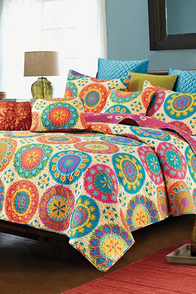 Floral Quilt designed by Debra Valencia