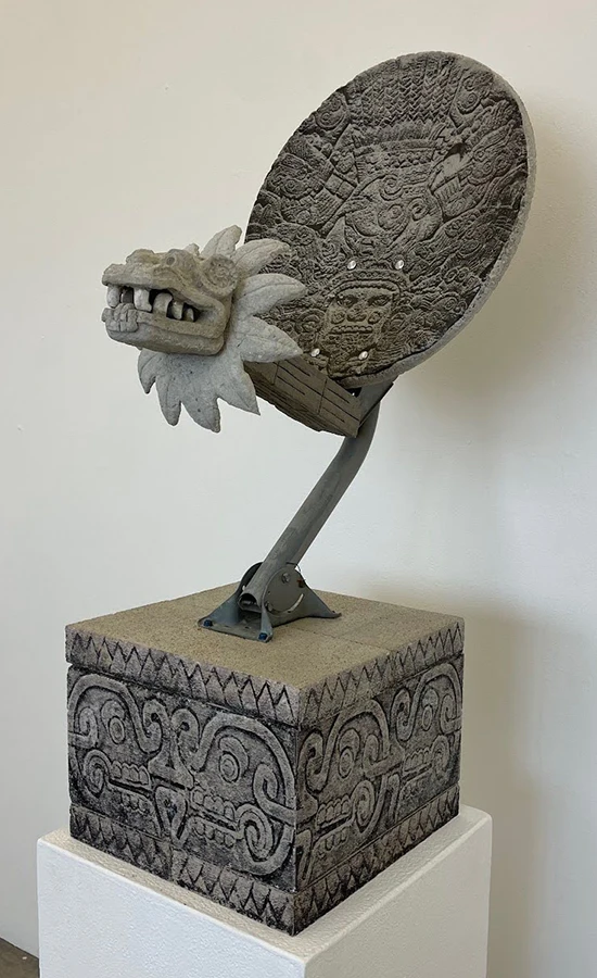 A work from Perez's show, Carnal, at Tiger Strikes Asteroid in Los Angeles