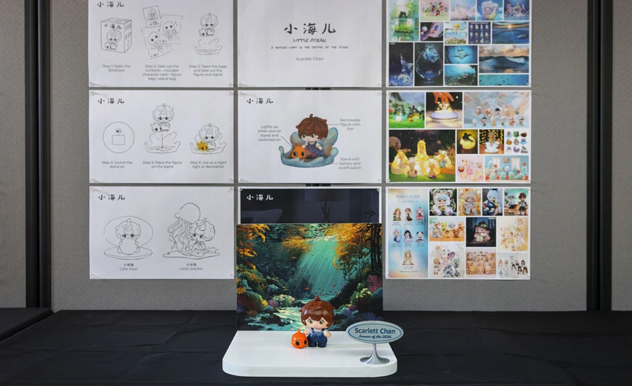 "Scarlet Chan" Toy Design work example