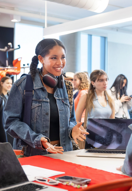 Students attend National Portfolio Day at Otis College