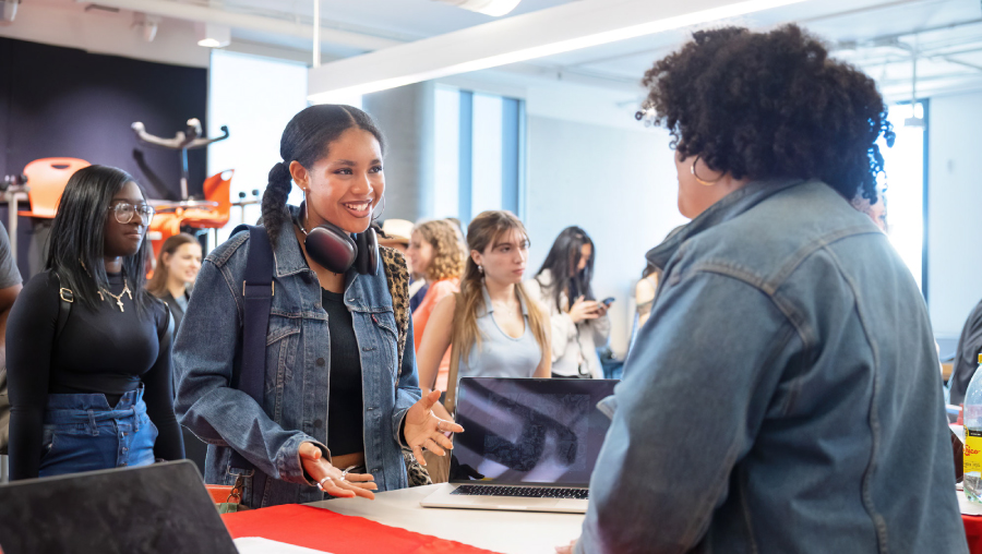 Students attend National Portfolio Day at Otis College