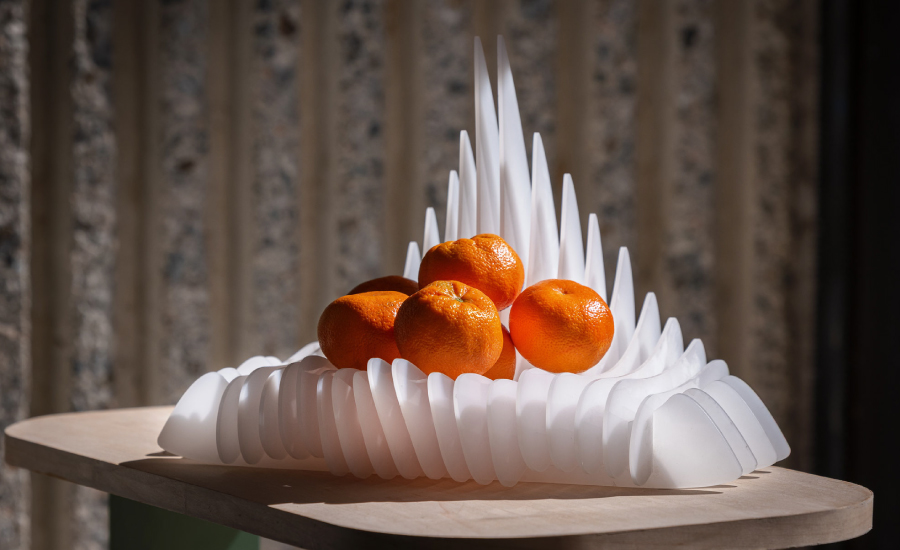 Fruit bowl concept by an Otis College Product Design student. Photograph by Sarah Golonka/Otis College of Art and Design.