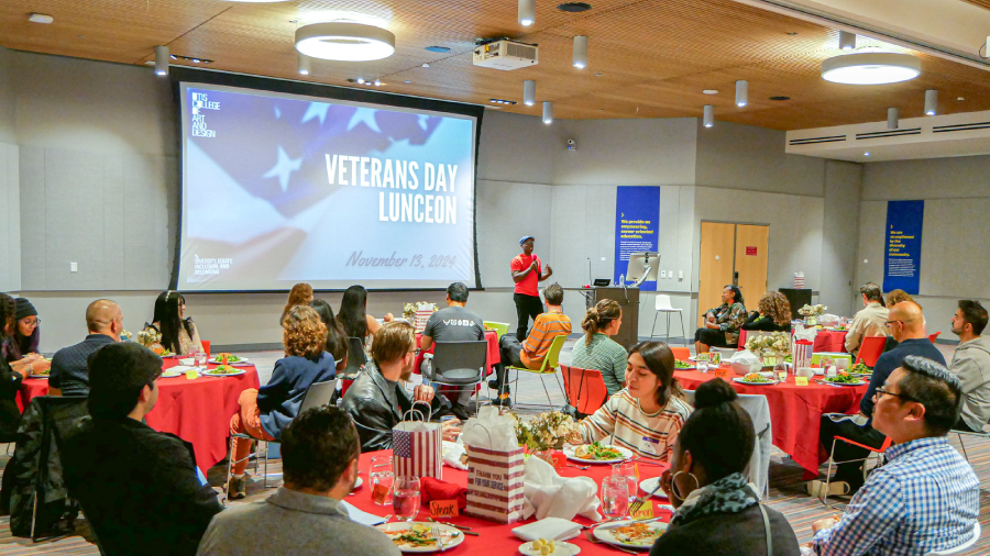 Honoring veterans at Otis College with thoughts from the Chair of Game and Entertainment Design, Joffery Black