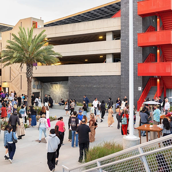 Community on Otis College campus