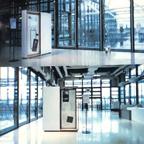 Photos of an installation by Maria Nordman