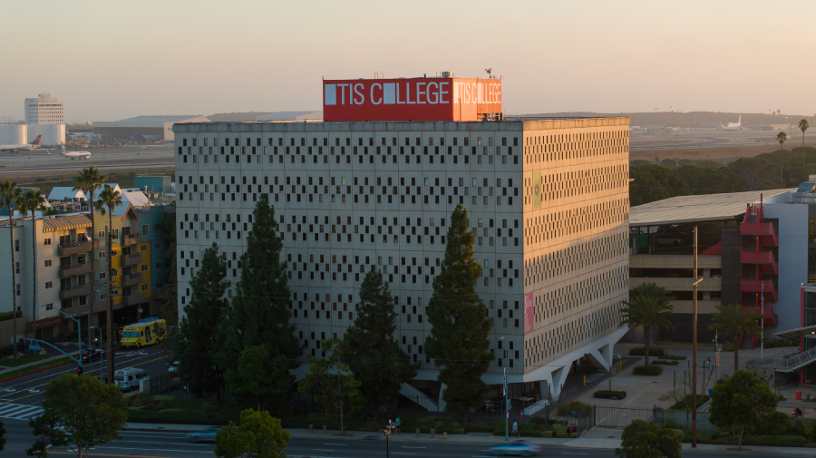 Otis College aerial view of campus