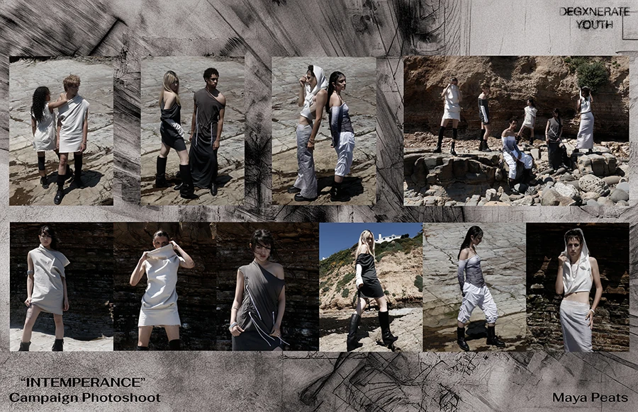 Implementations of work by Maya Peats
