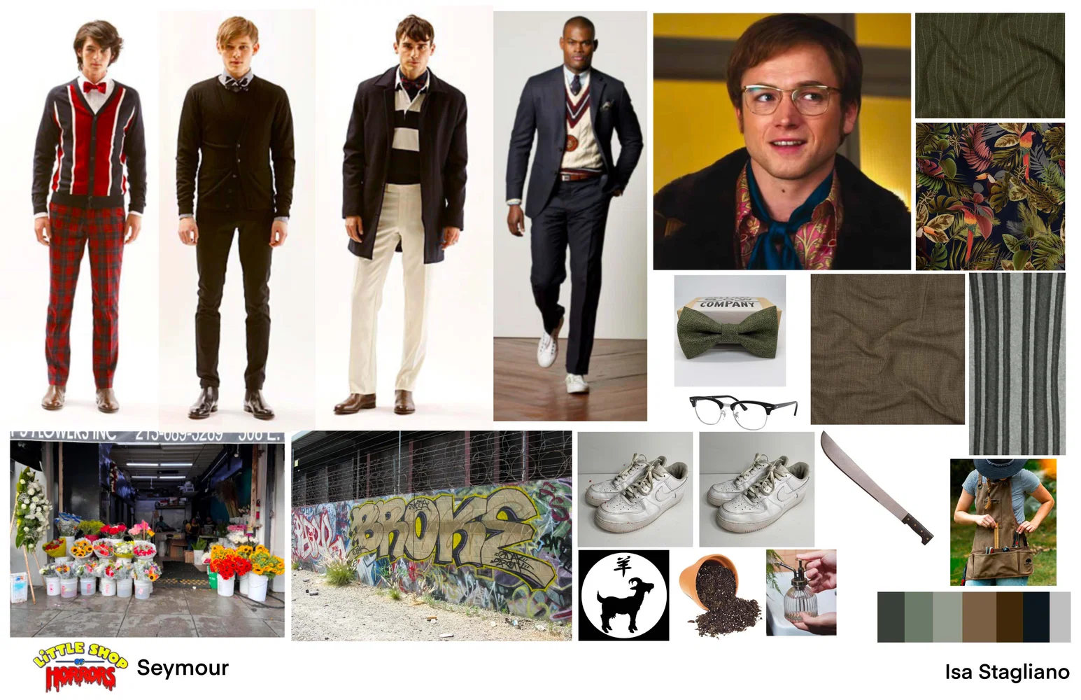 Research for the main character Seymour