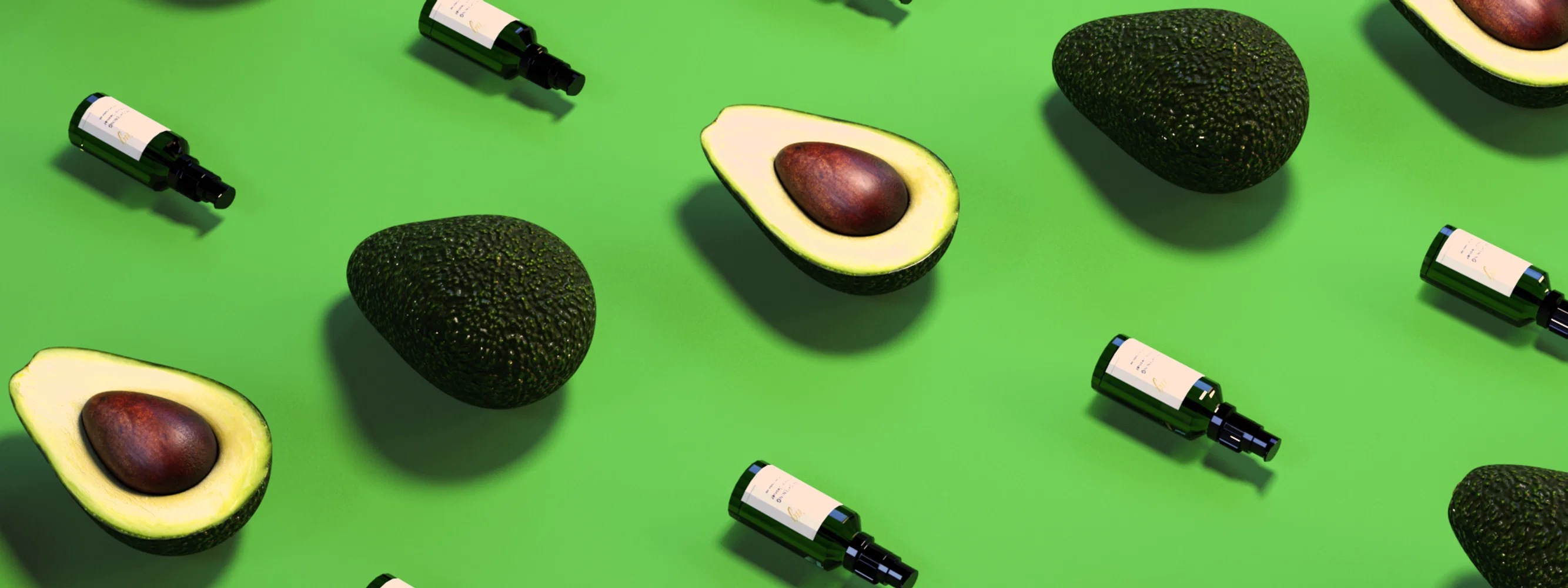 Various product renders done in Autodesk Maya