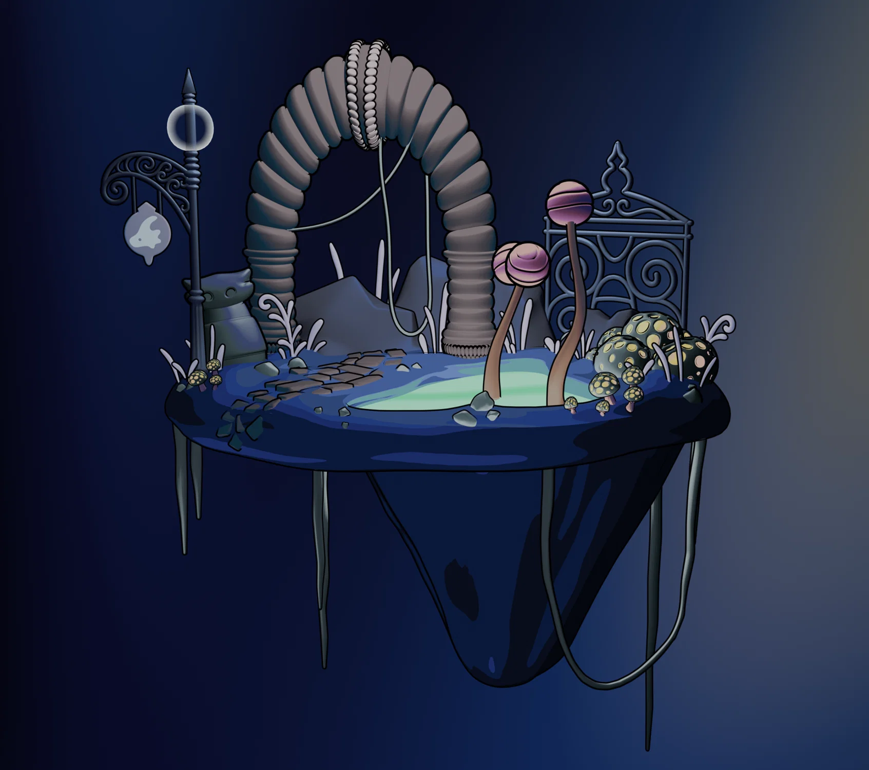 3D "Hollow Knight" Video Game Inspired 3D piece