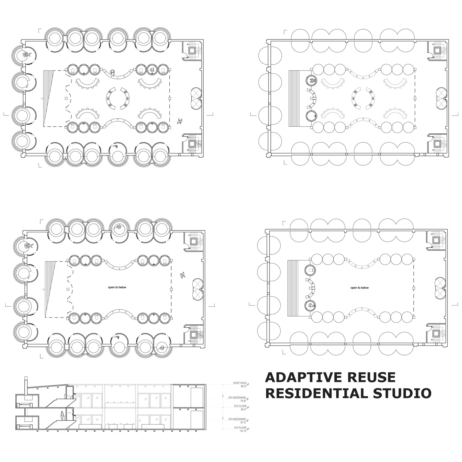 Studio IV Floorplans