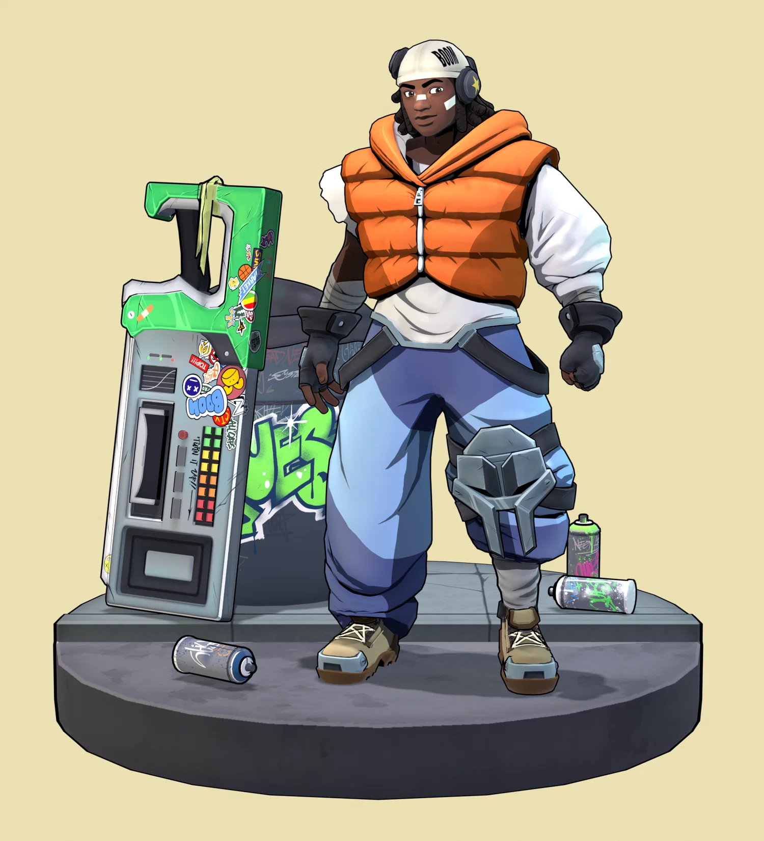 3D Render of Quest