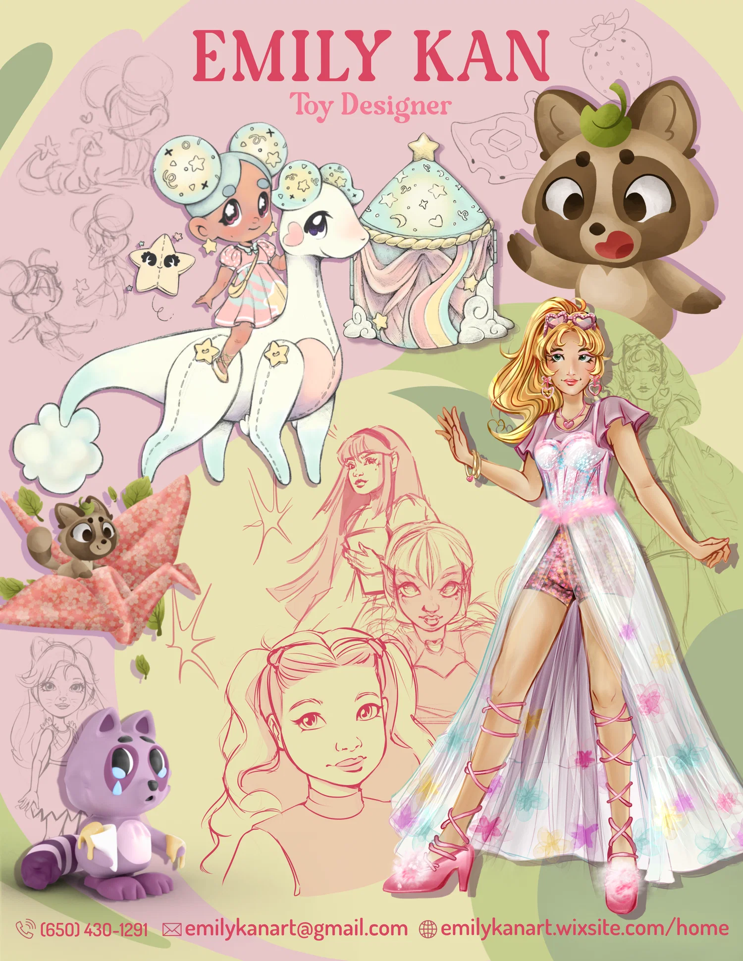 Emily Kan Promo Sheet
