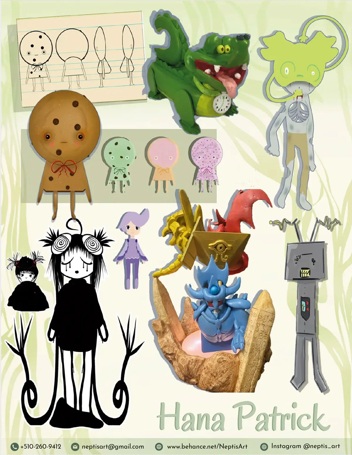Hana Patrick collection of works