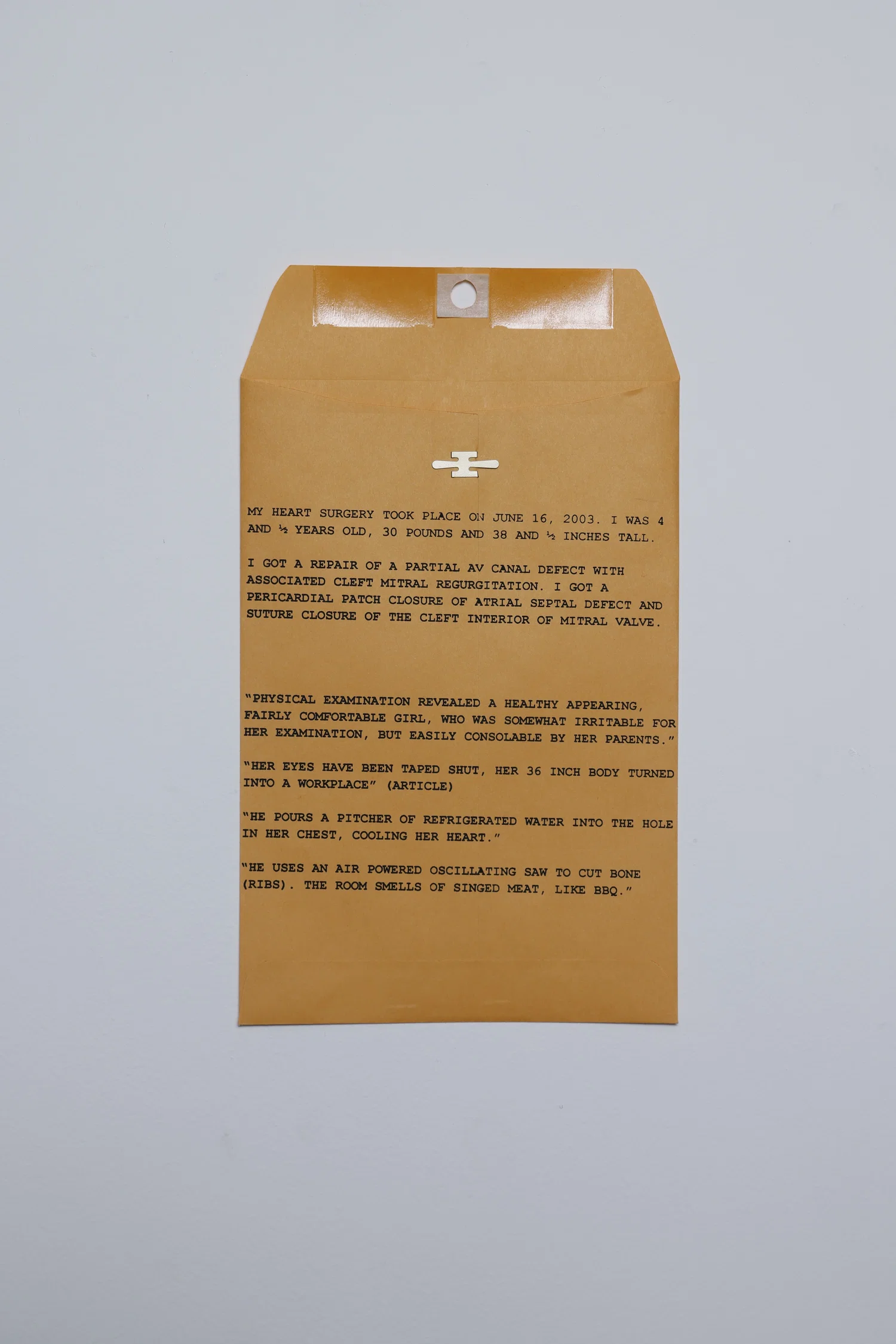 screen printed envelope