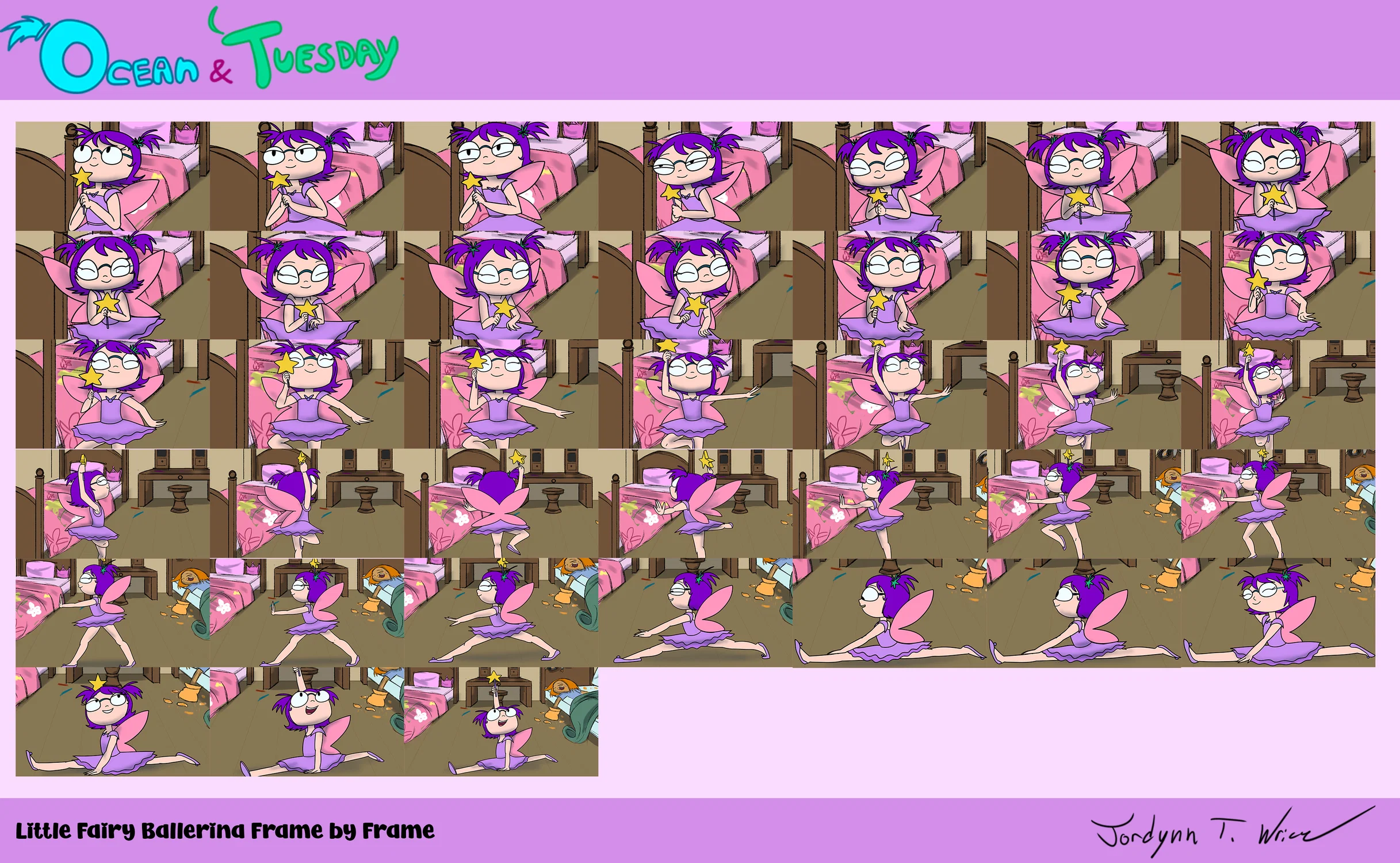frame by frame ballerina