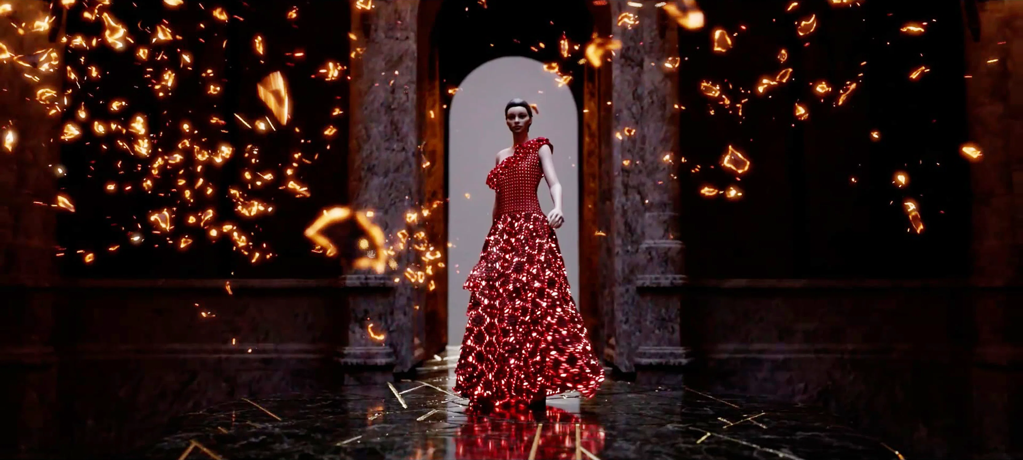 Worked on FX, Dress, and set Texturing
