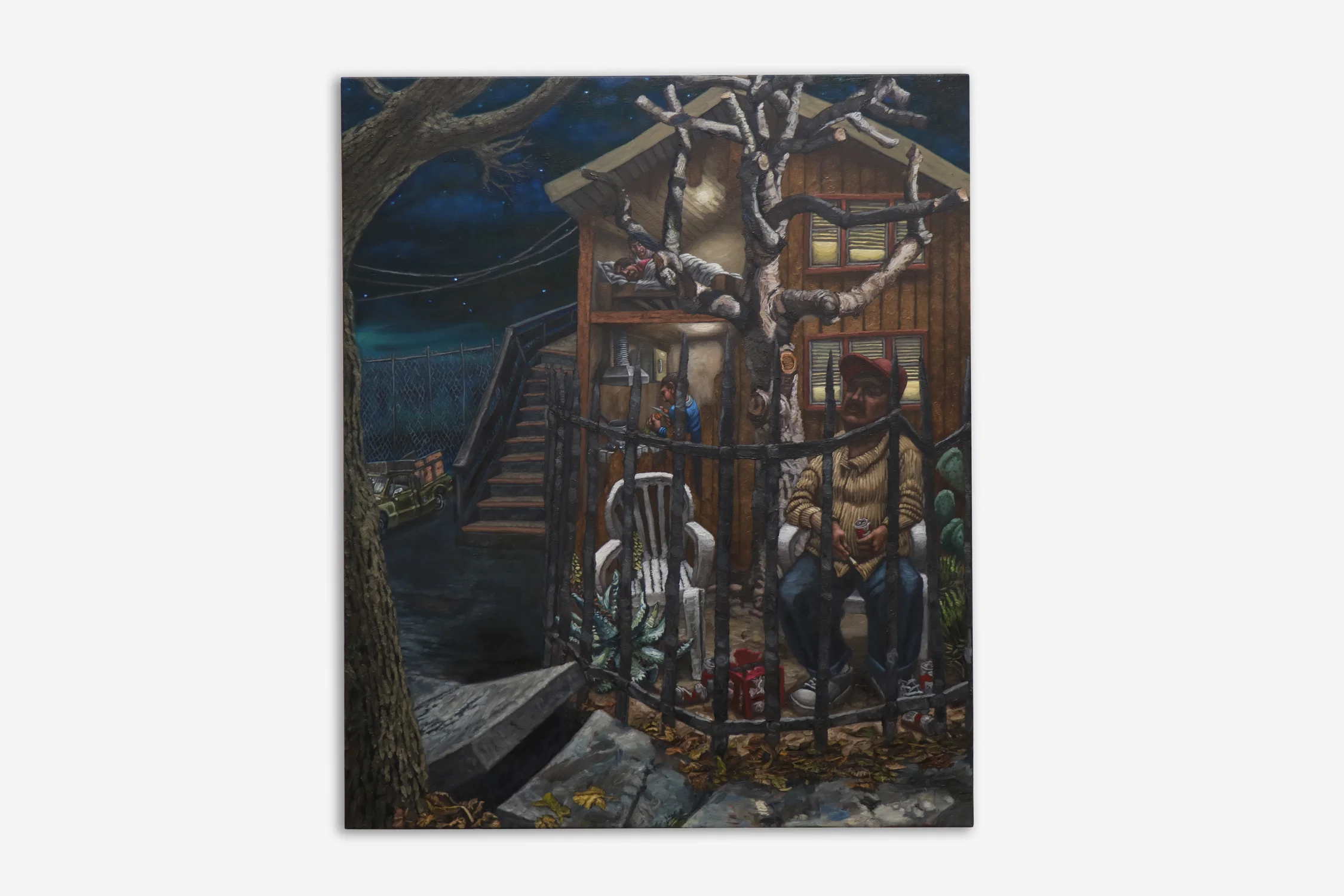 Louis Barbe Culver city 2025 Oil on canvas 30 x 36 inches