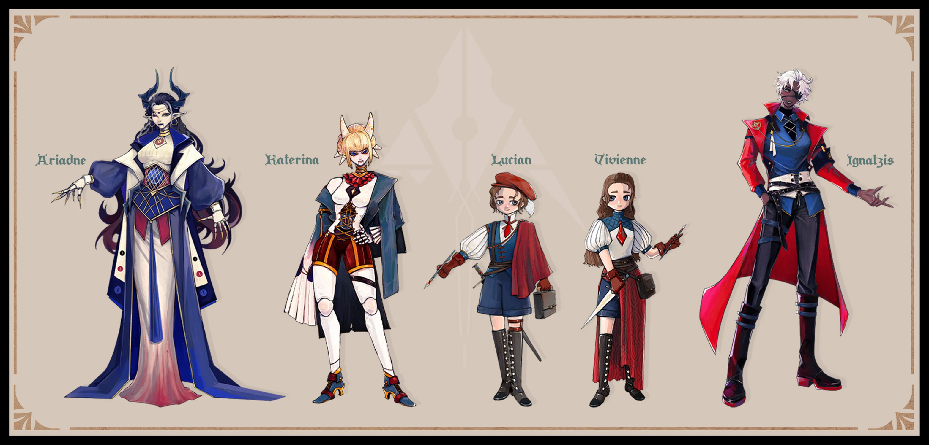 Project Eclipse: Characters of world Marionis