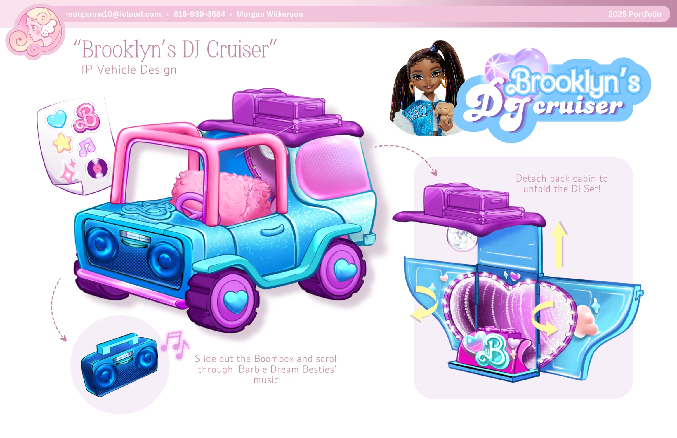 Brooklyn's DJ Cruiser- Vehicle Design