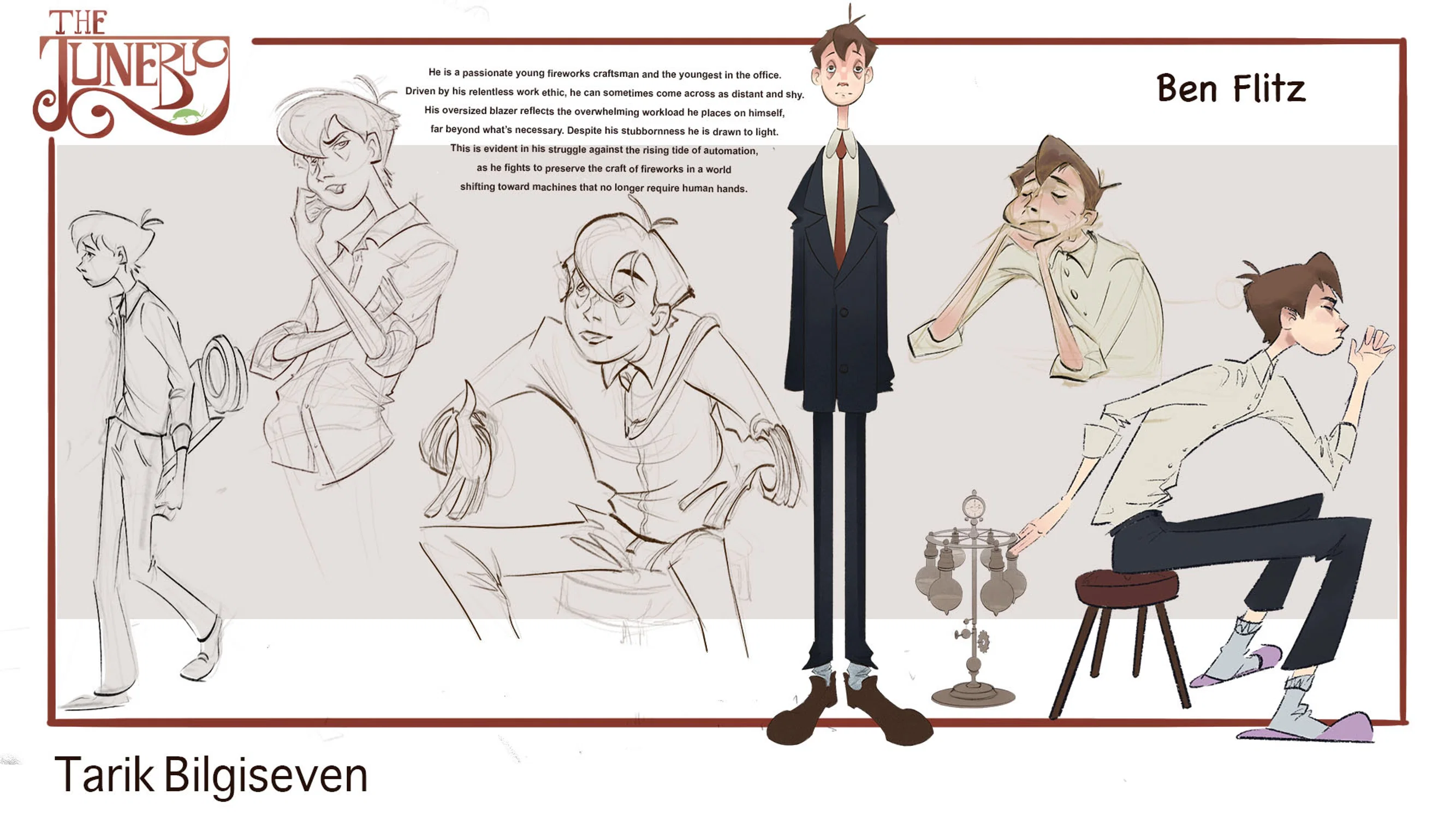 The Junebug: Main character Design