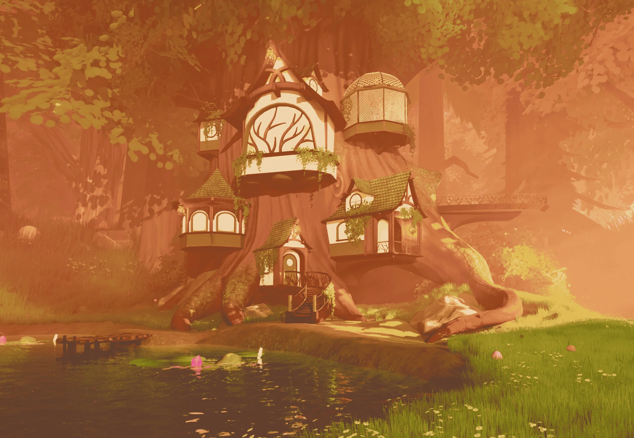 3D fantasy environment in Unreal Engine, modeled using Maya, Zbrush, and Substance 3D Painter