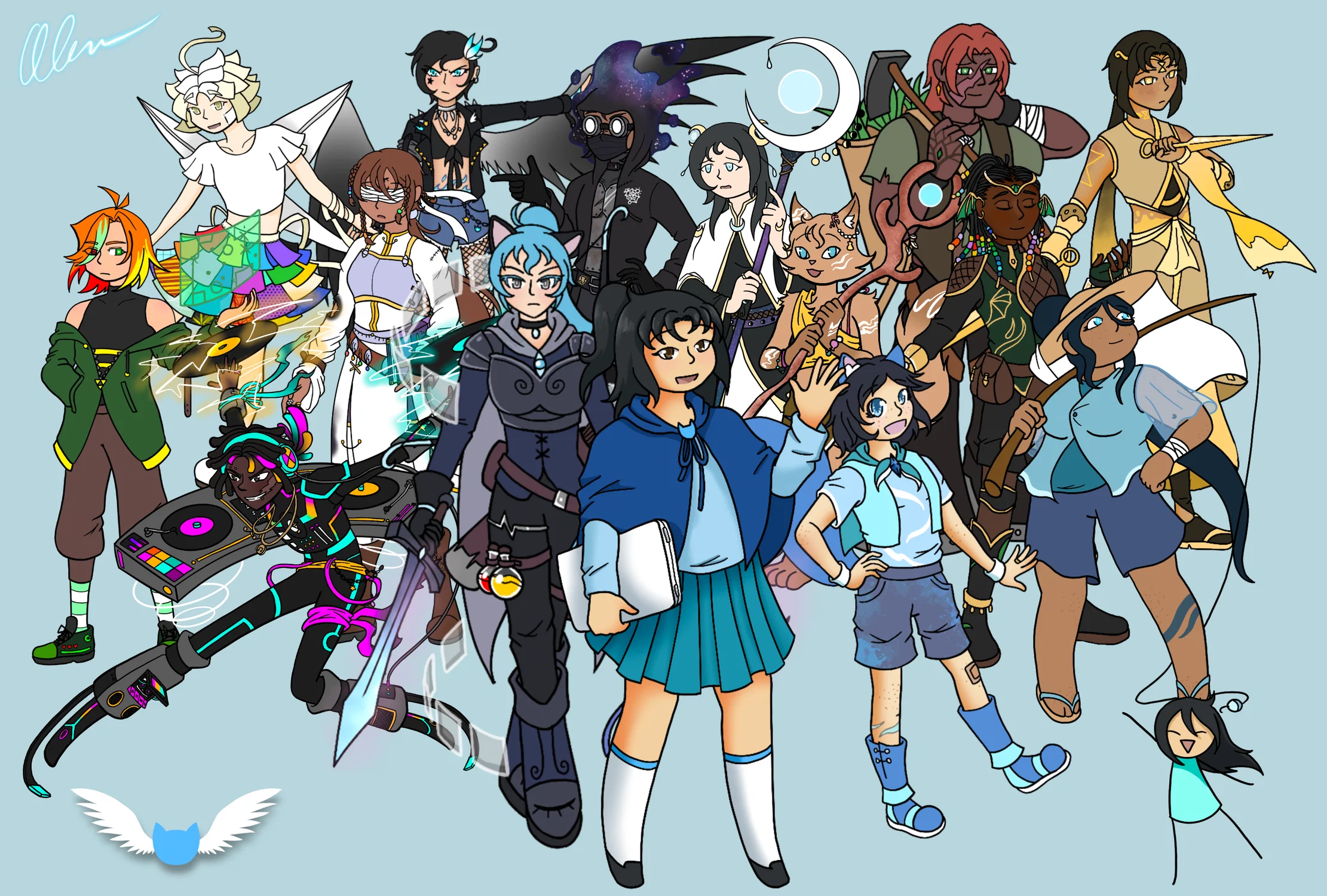 A gallery of all the best characters I've designed recently!
