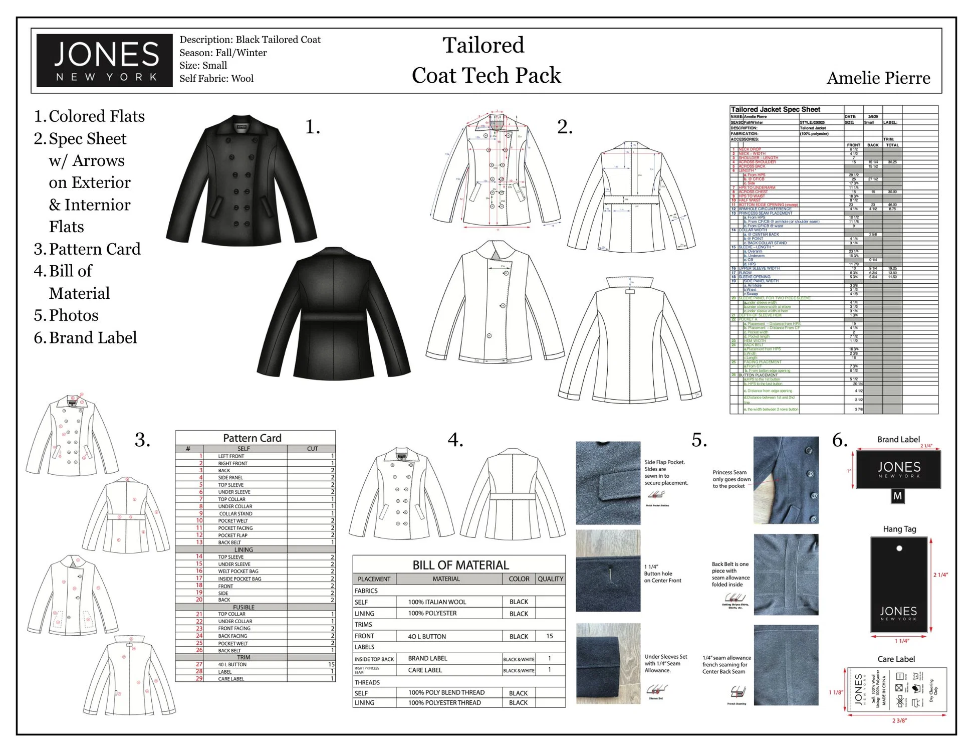 Tailored Coat Tech Pack