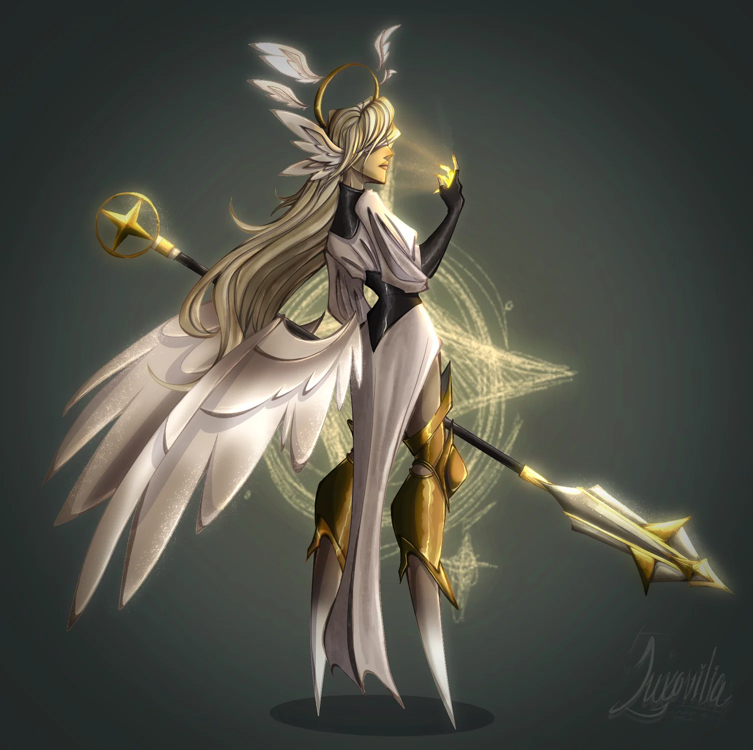 Character Design for a Battle Angel Concept: "THE ANGEL, ASTORIA"