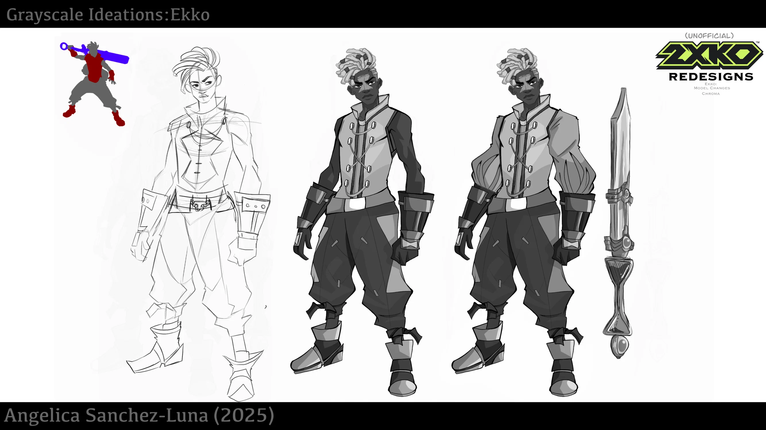 Character Explorations for a project named: "2XKO: Fables from Runeterra", including exploratory variants.