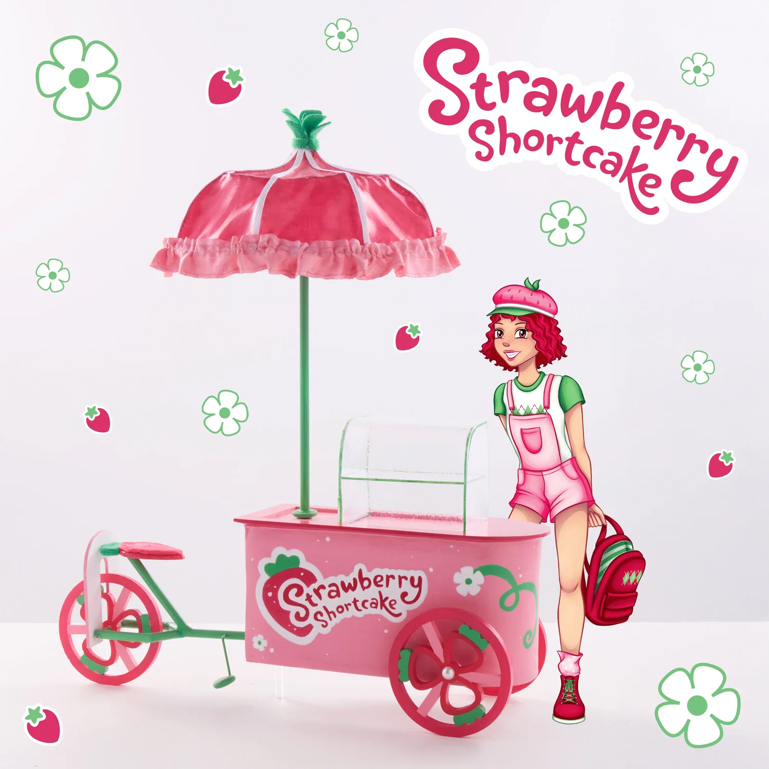 Strawberry Shortcake Dessert Cart