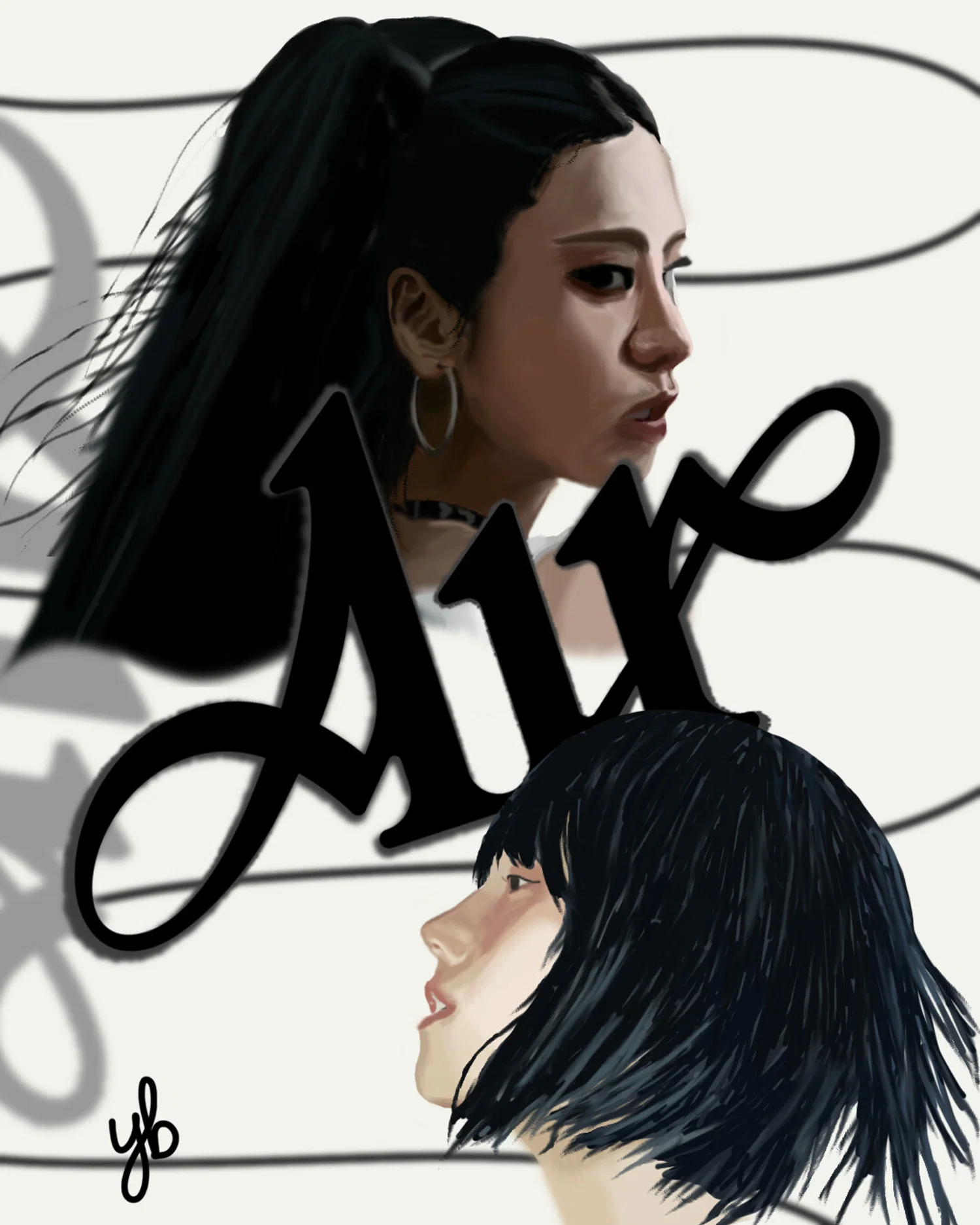 Yeji Hwang Illustrative Artwork