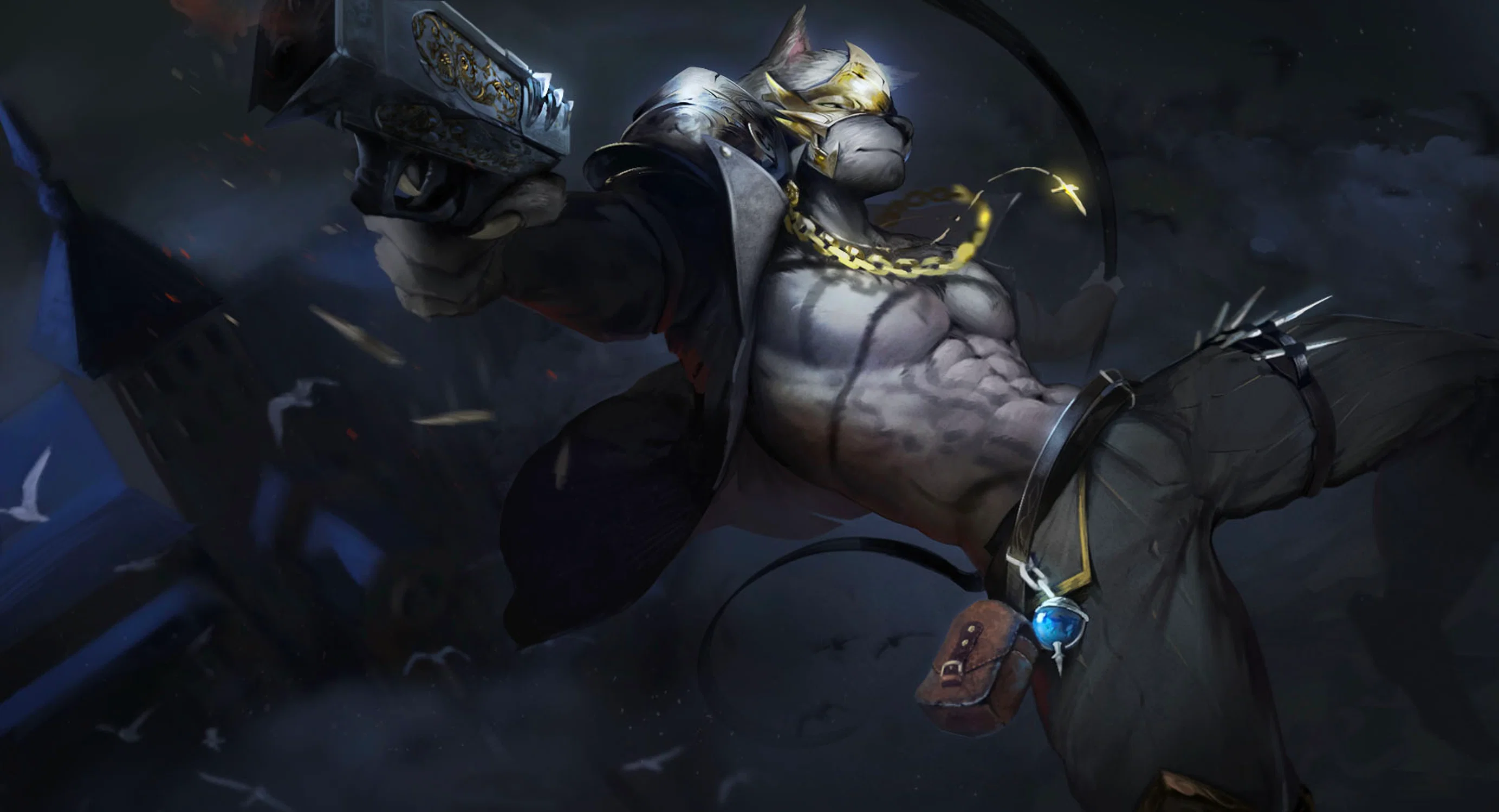 Splash art for one of my character design