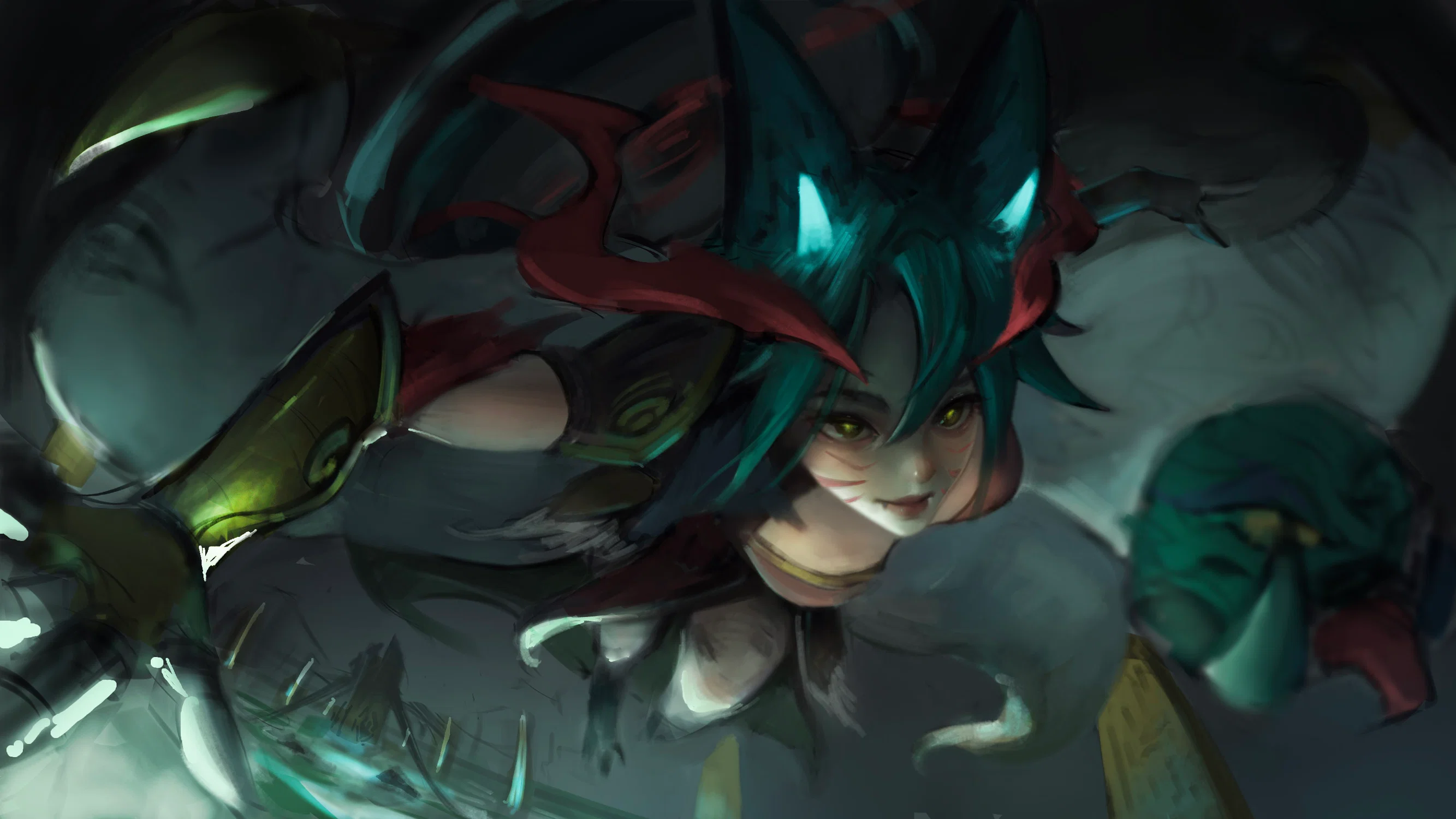Ahri Fan art