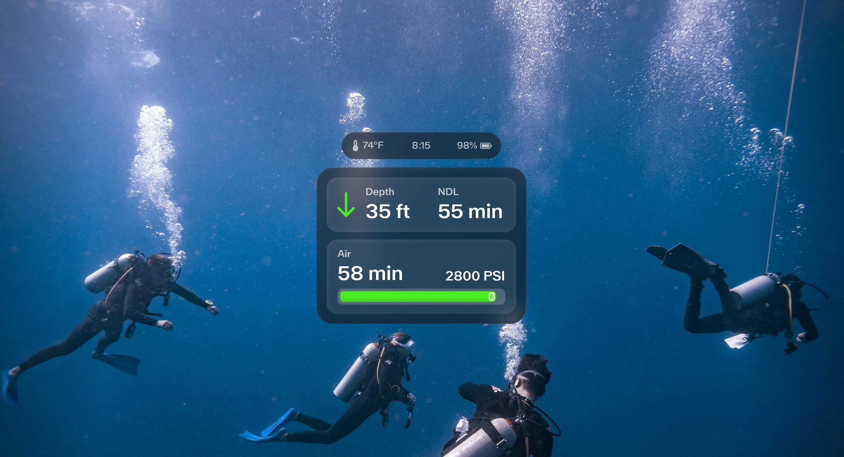 Thule Dive Vision UI