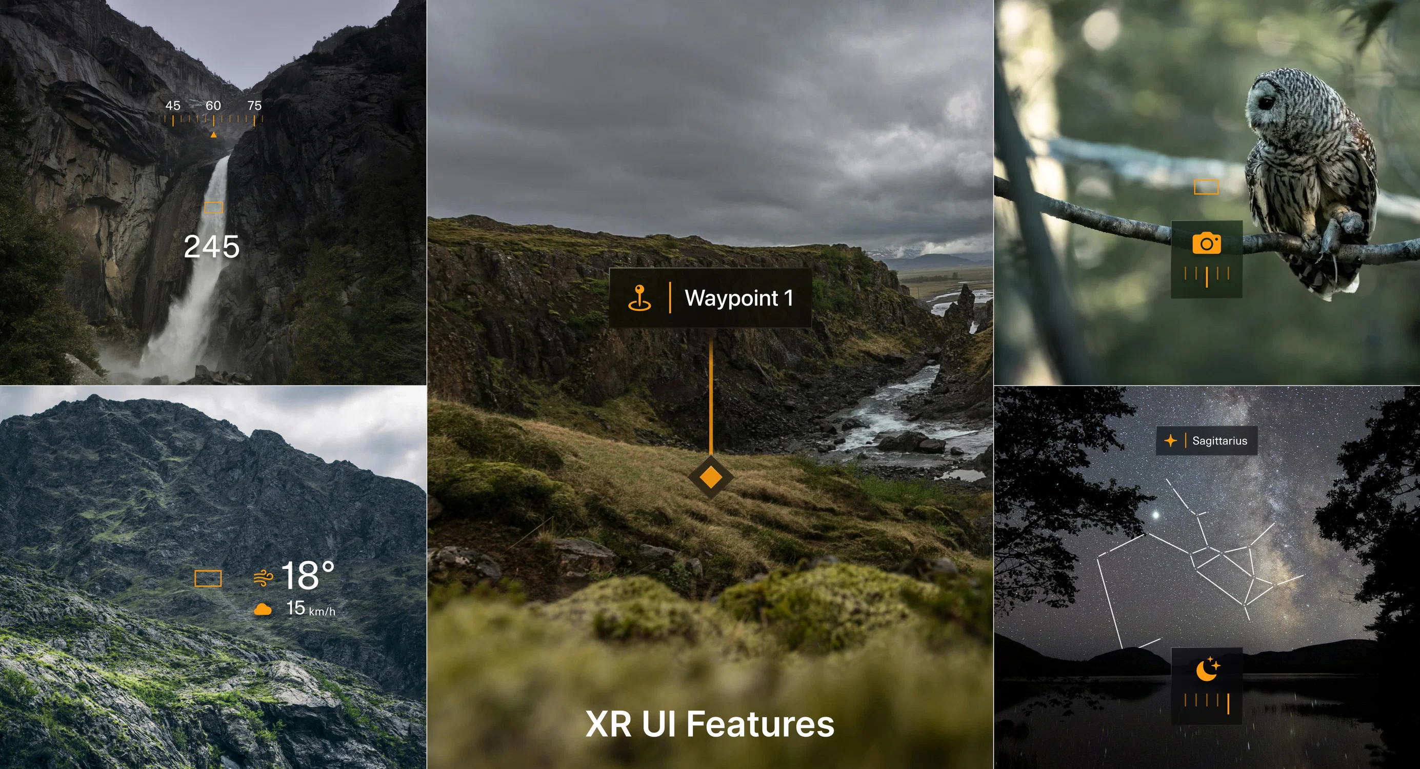 Polestar XR Binoculars UI Features