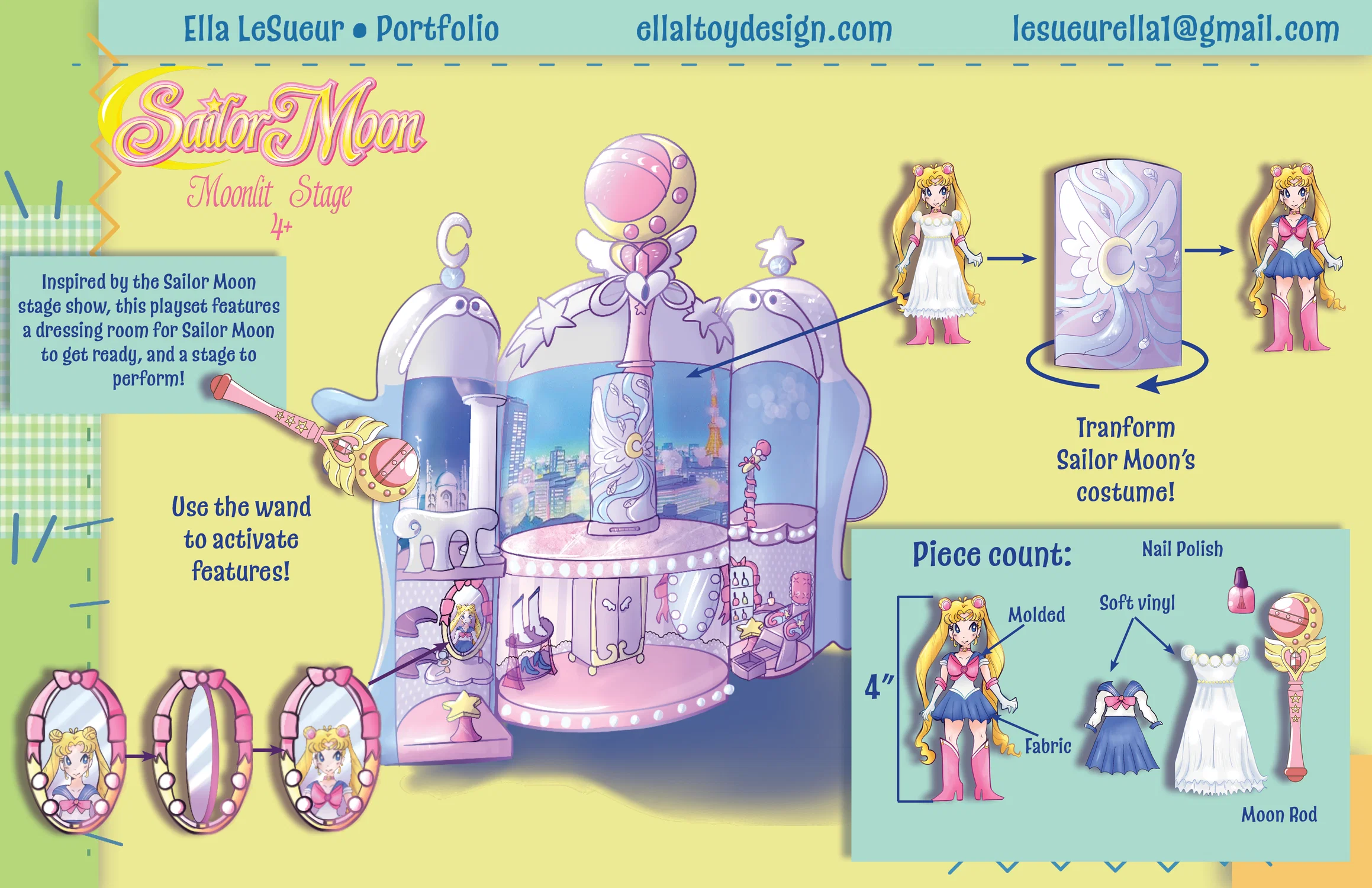 Sailor Moon Playset