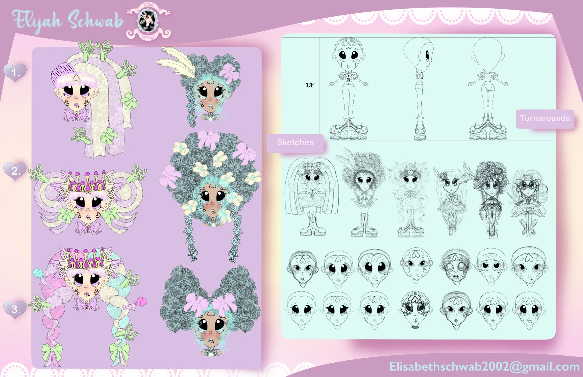 My doll line: Lacilocks!