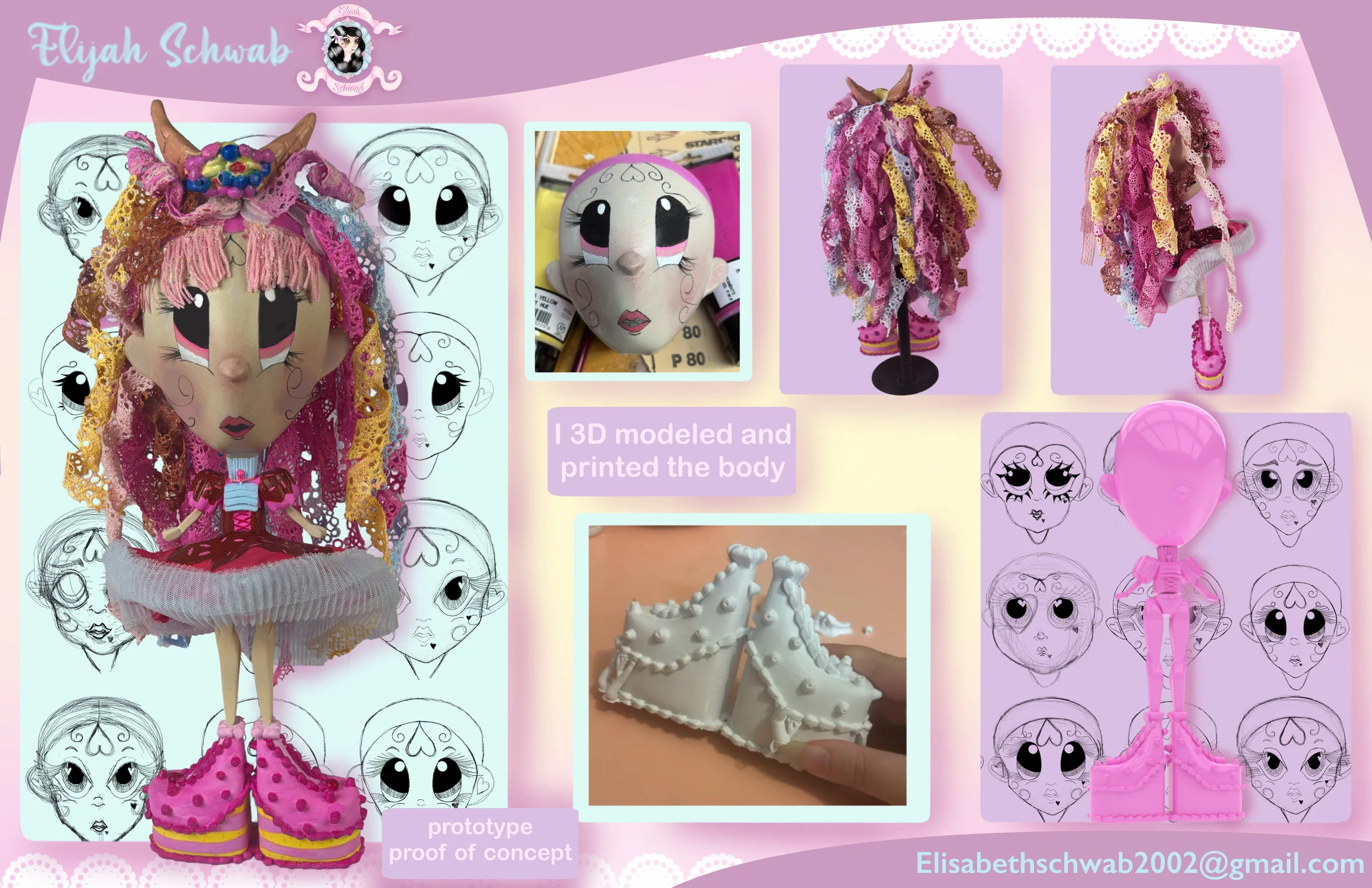 My doll line: Lacilocks!