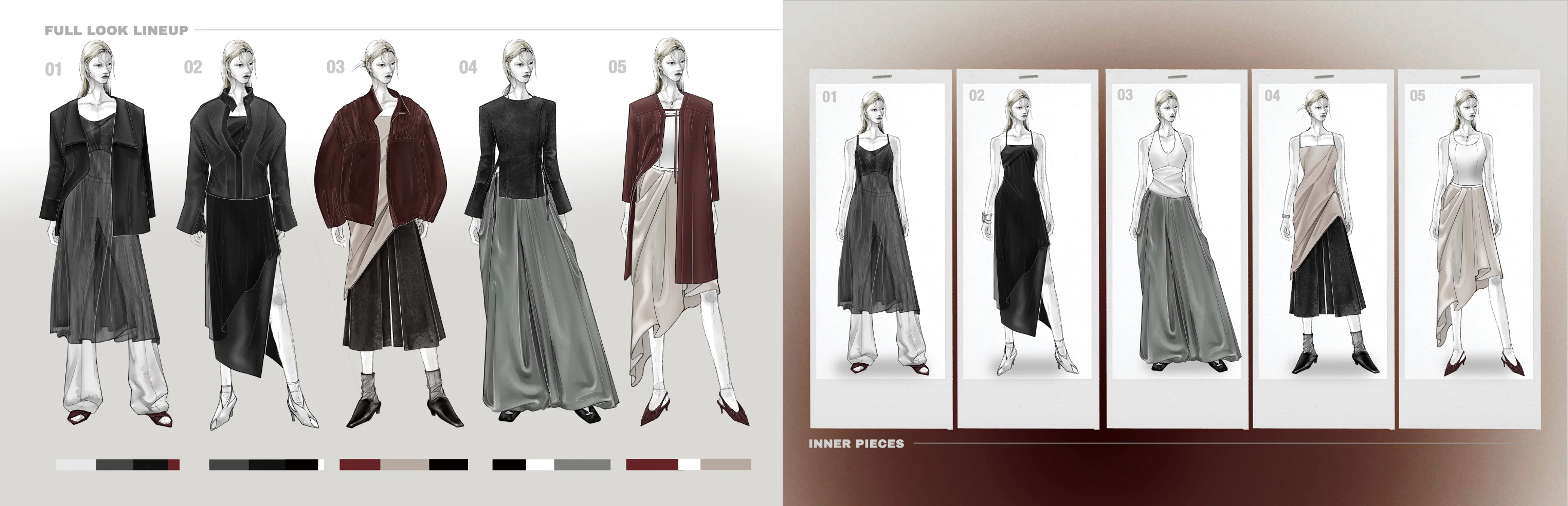 DAYTIME BORDEAUX : Quiet Luxury RTW Collection
