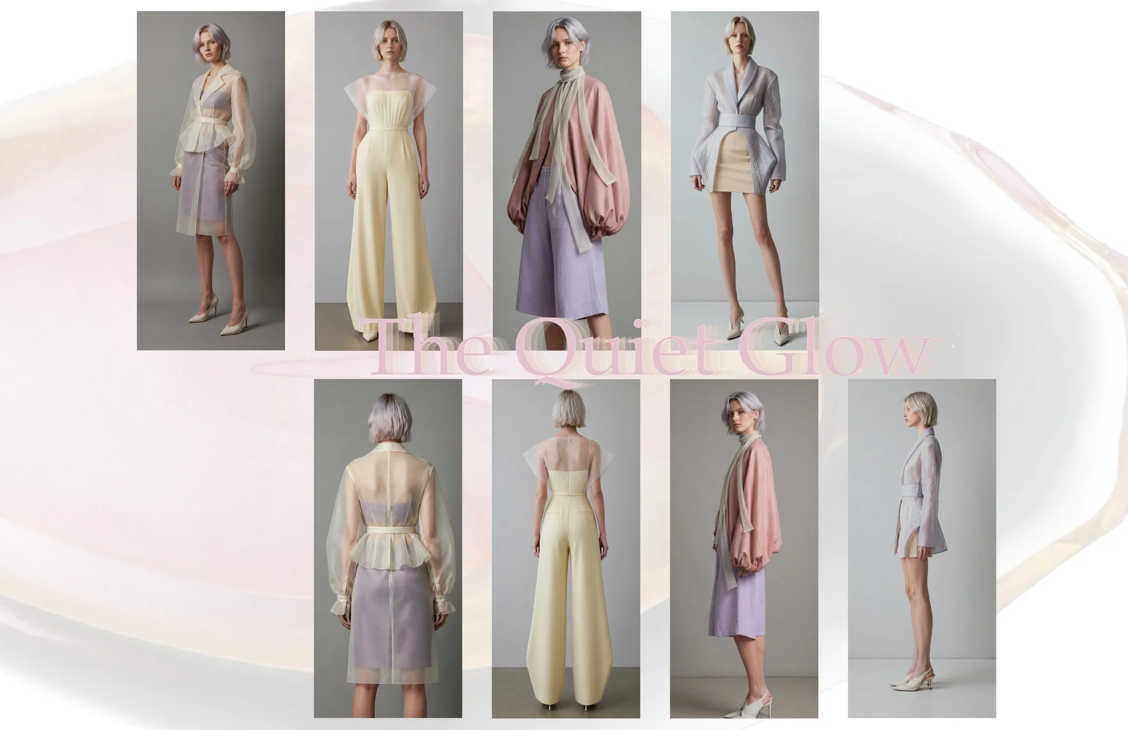 The Quite Glow-AI Look Book