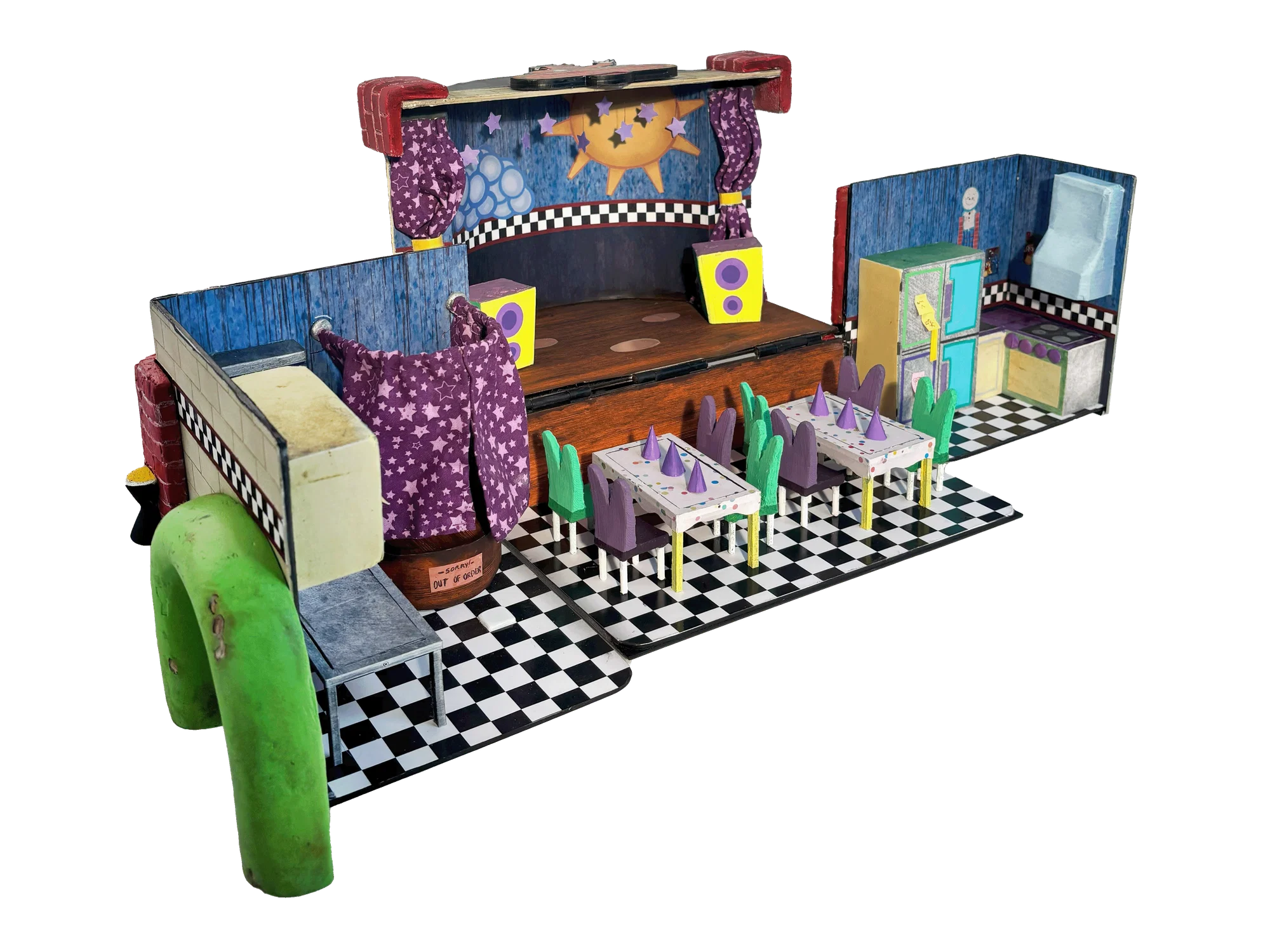 Five Nights At Freddy's: Stage Fright; Fold Out Immersive Playset