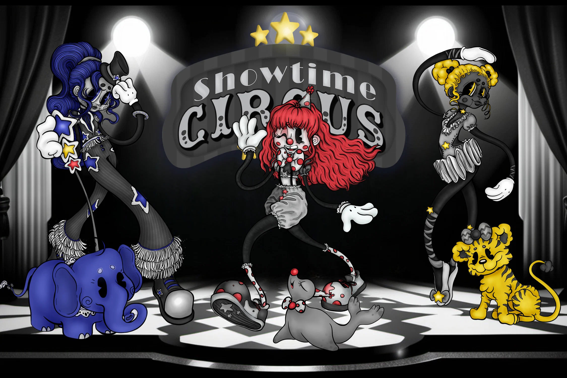 Collectible Doll Line: Showtime Circus Stars