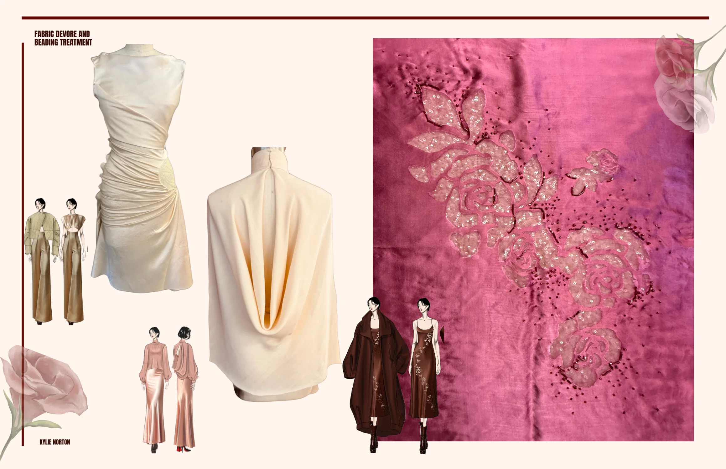 A collection of physical drapes and treatments.
